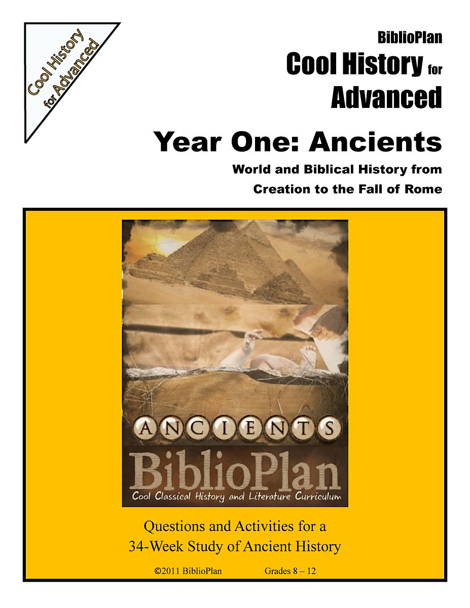 Ancients Cool History for Advanced Cover